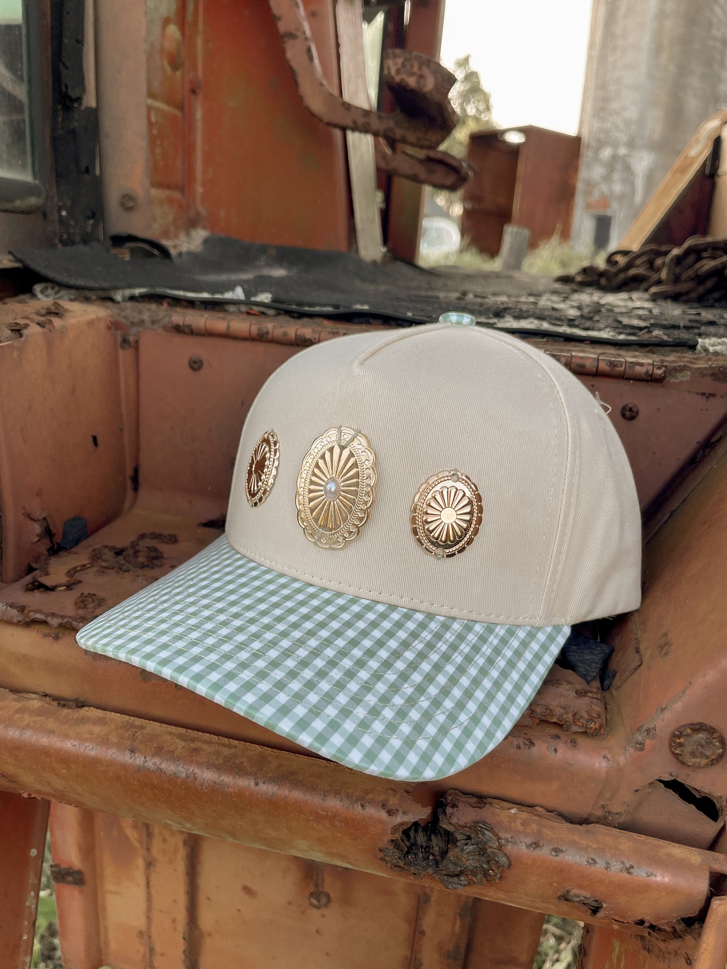 Canvas Concho Trucker