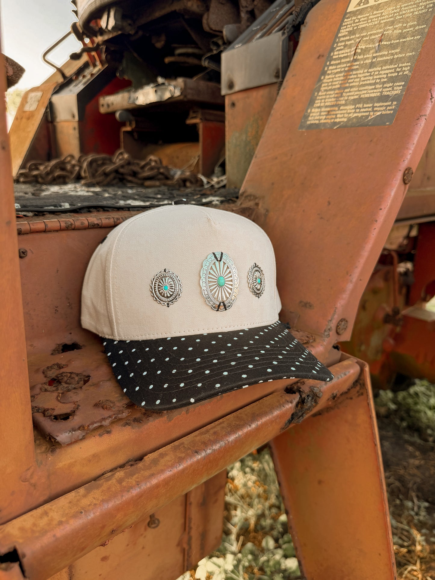Canvas Concho Trucker