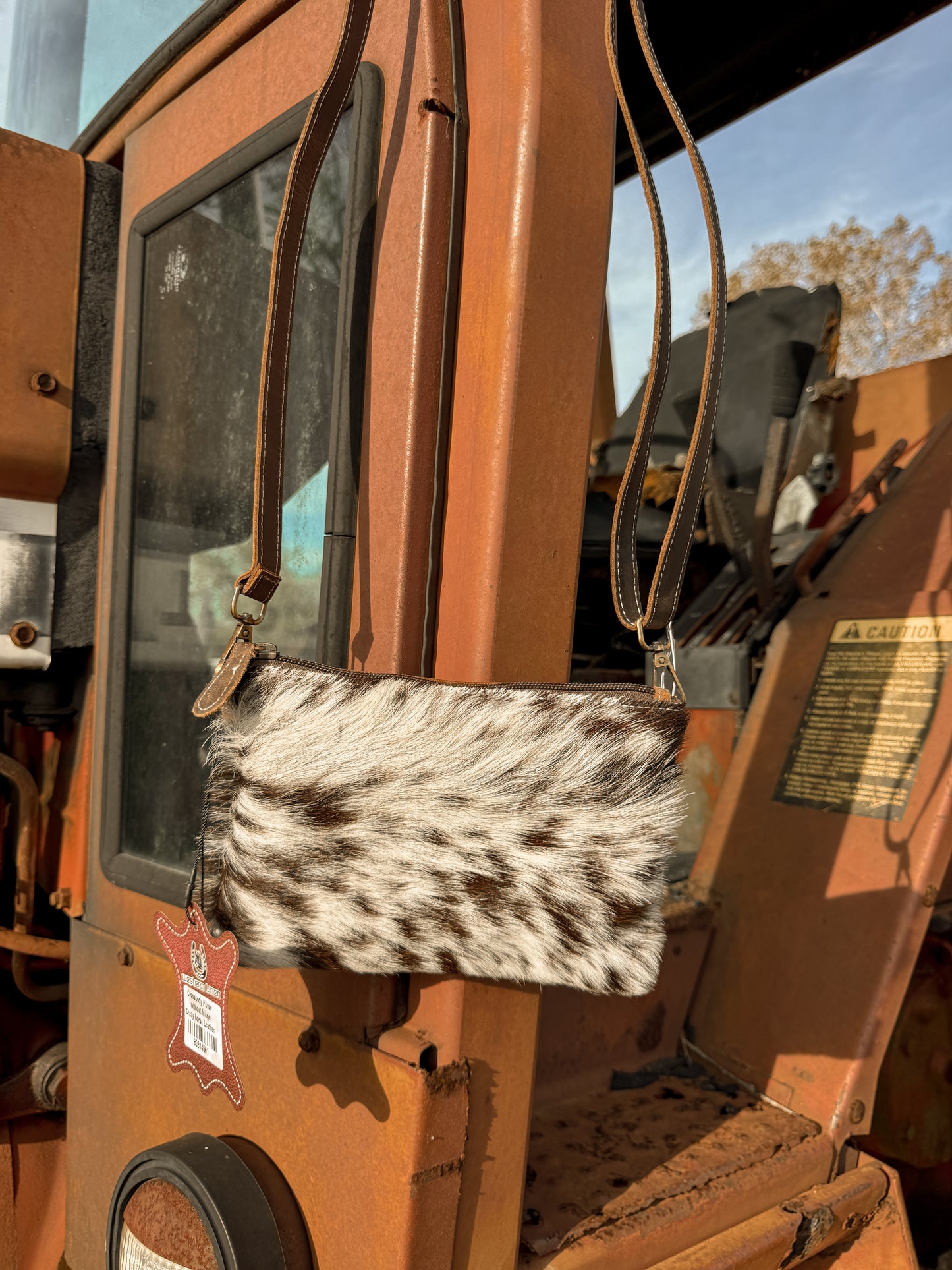 Cowhide Mini Crossbody