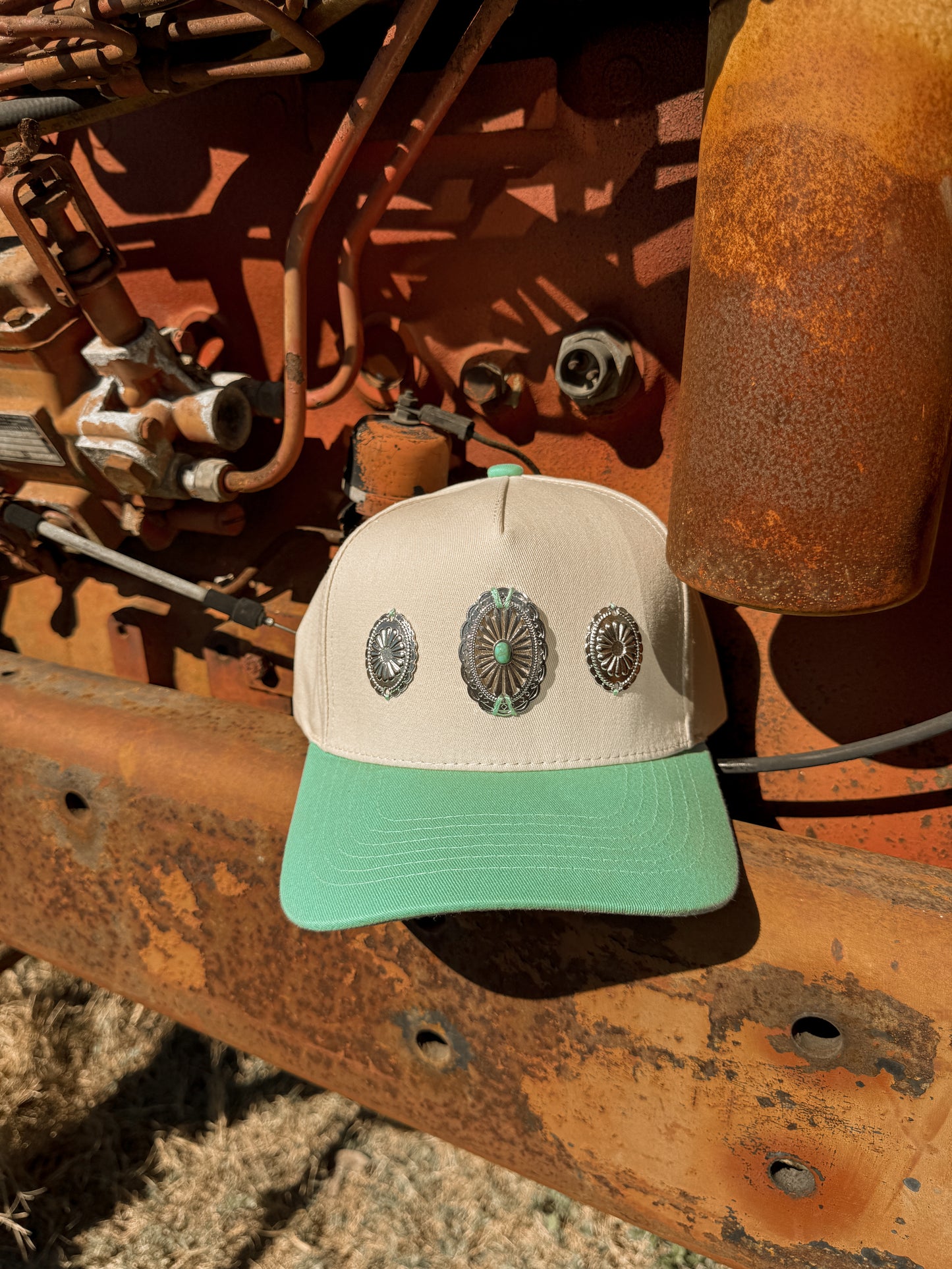 Canvas Concho Trucker