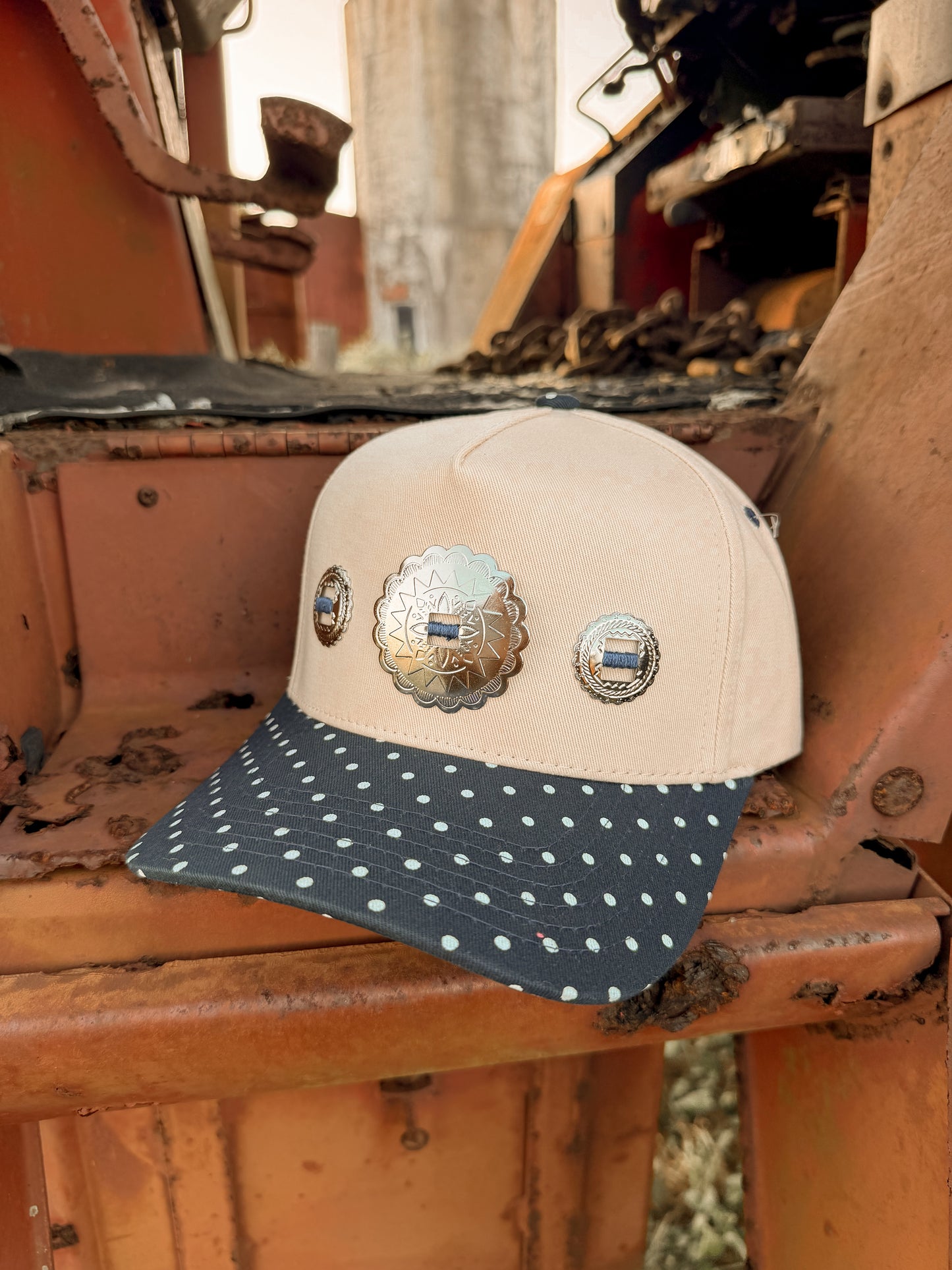 Canvas Concho Trucker