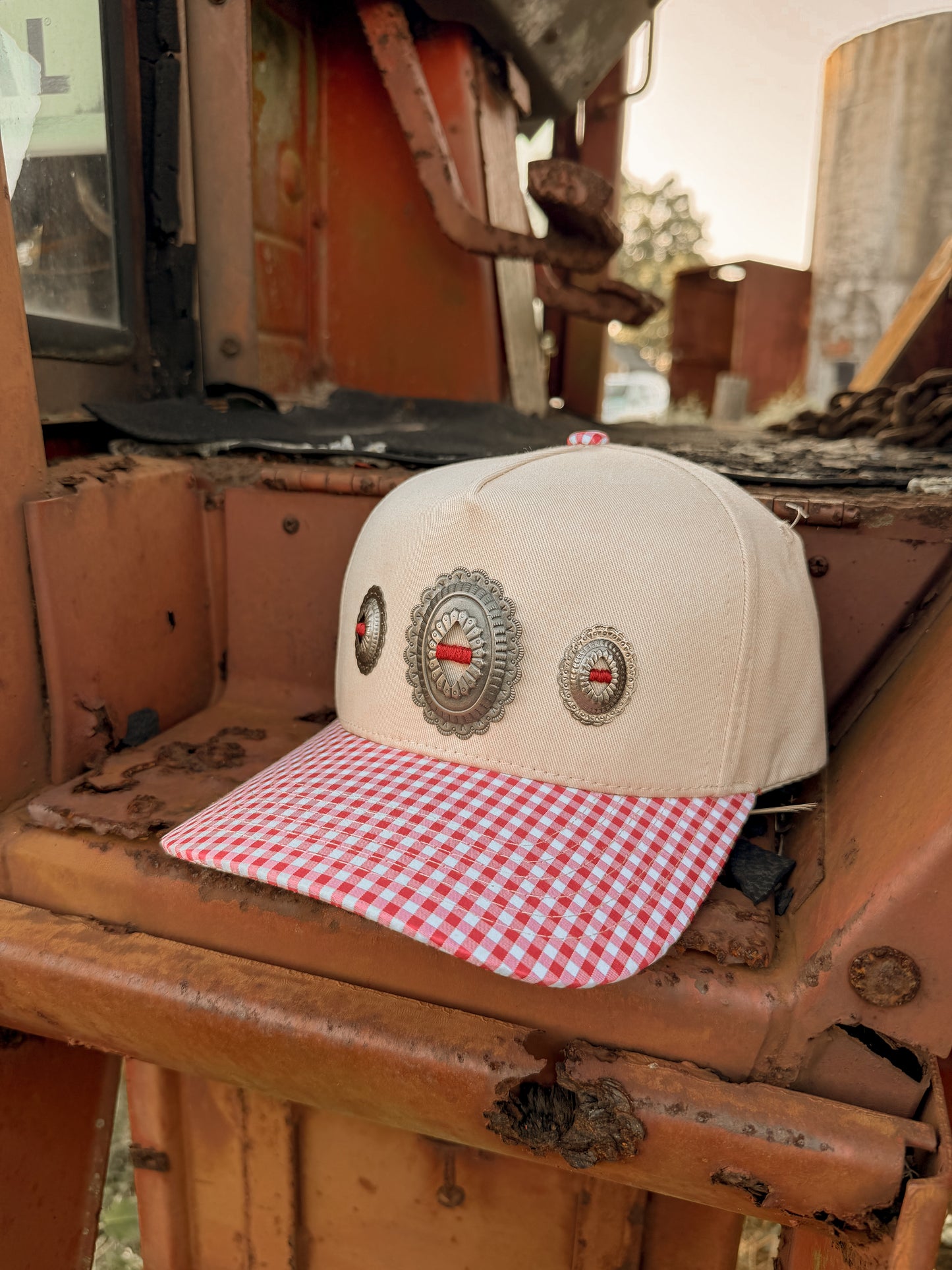 Canvas Concho Trucker