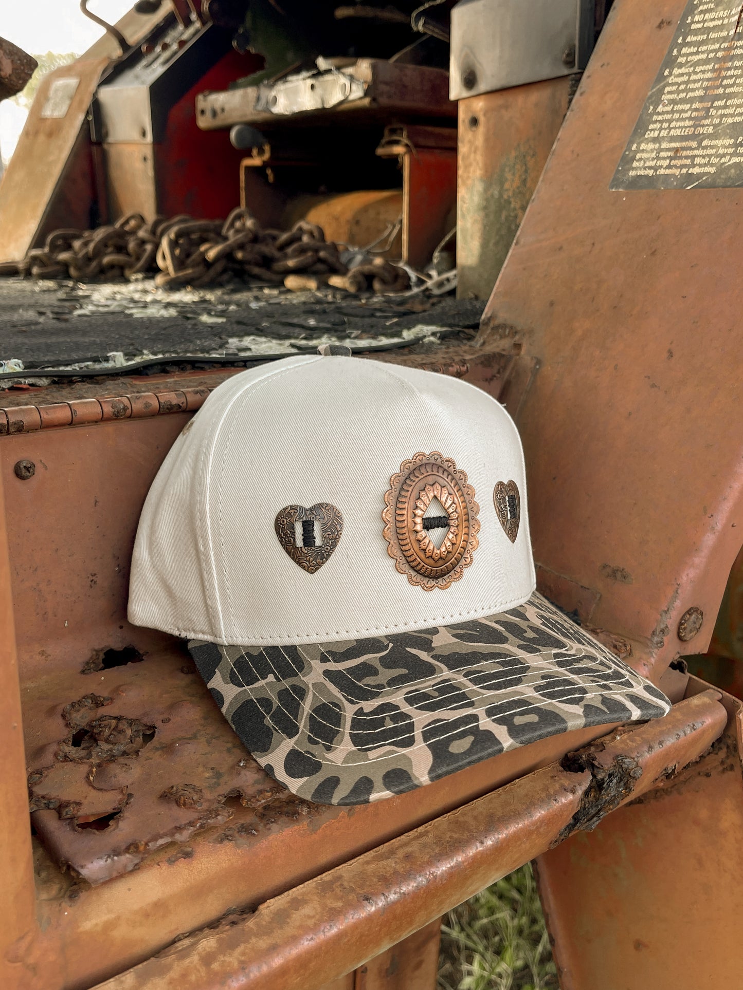 Canvas Concho Trucker