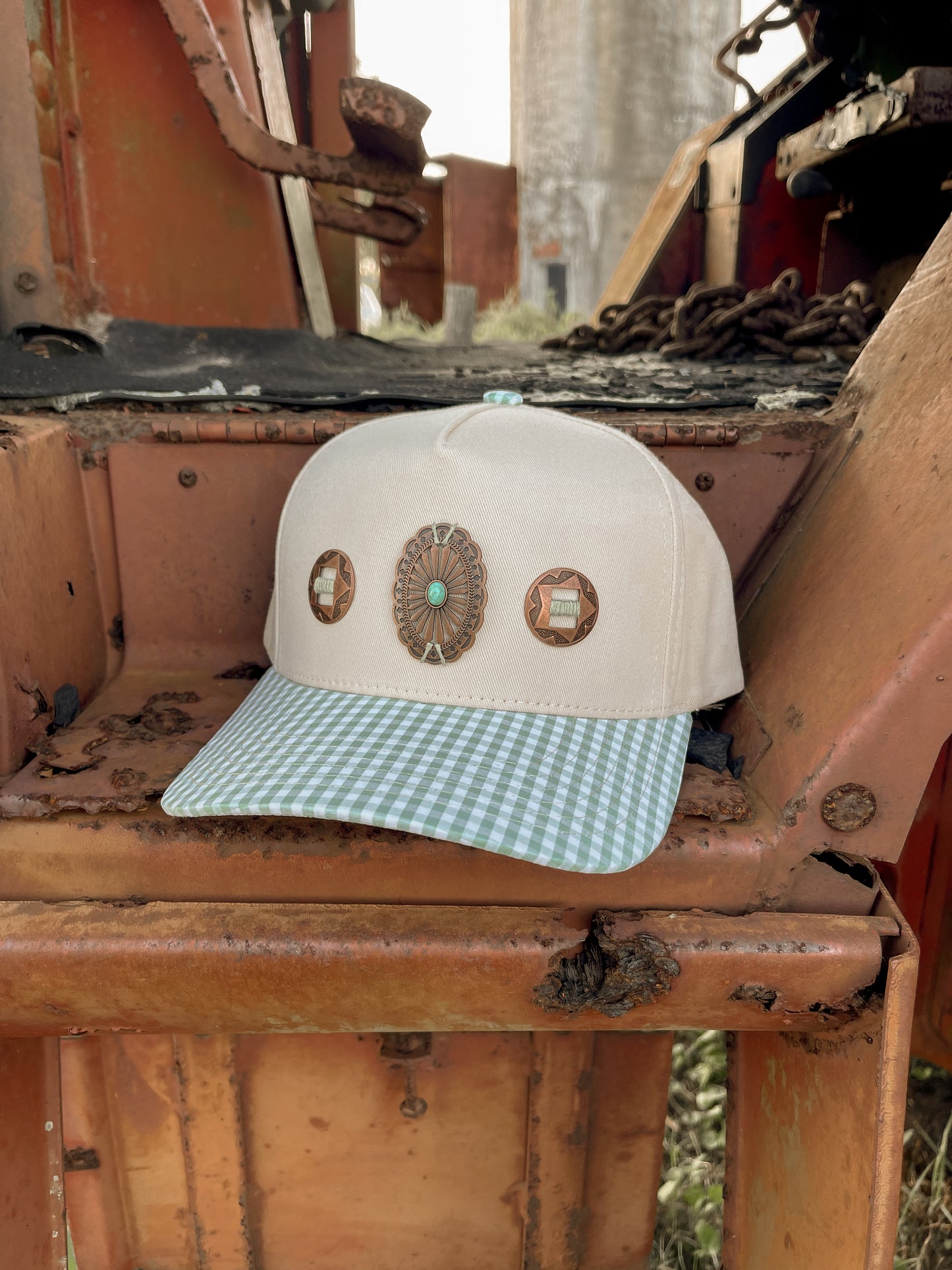 Canvas Concho Trucker