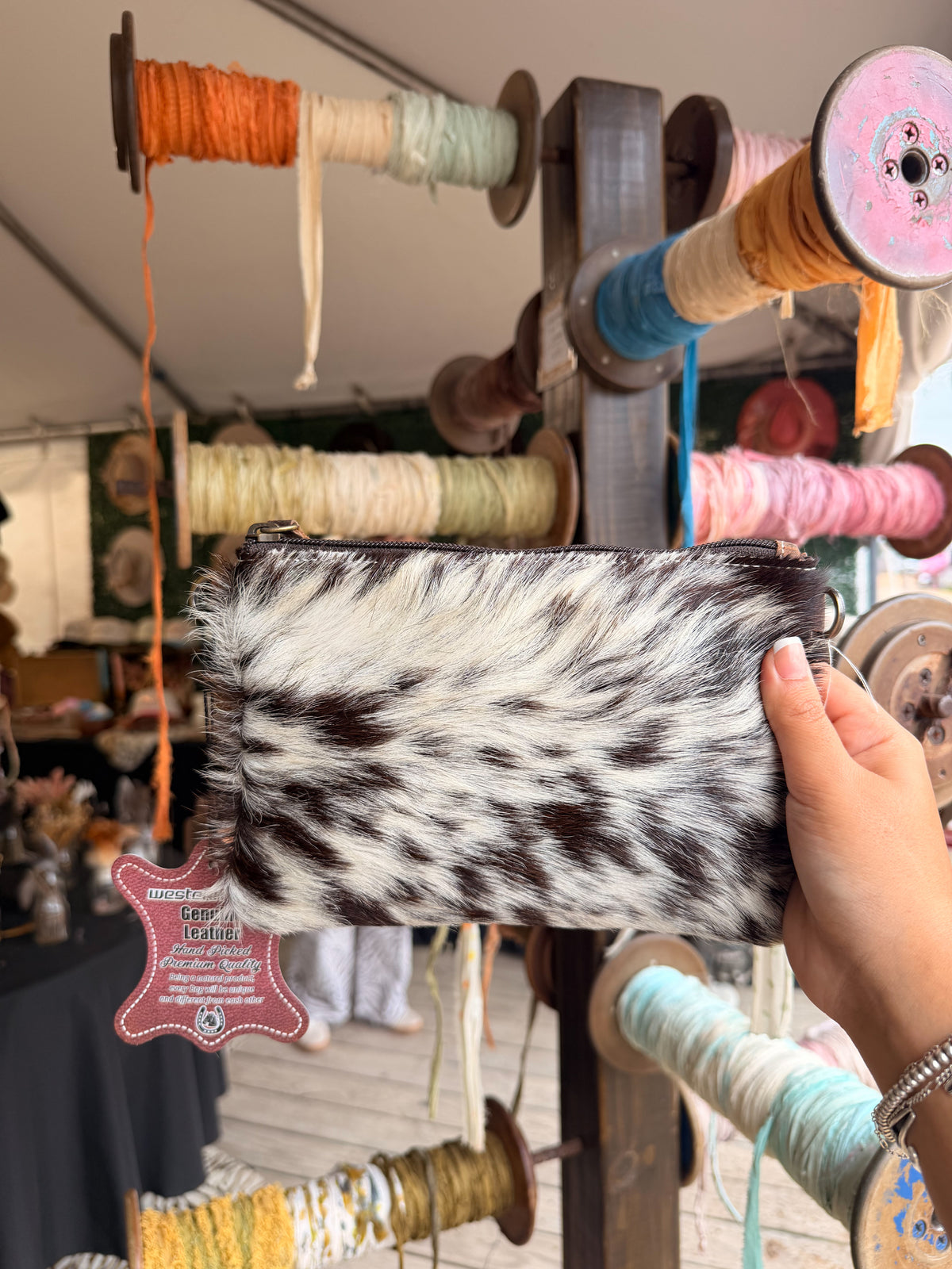 Cowhide Crossbody