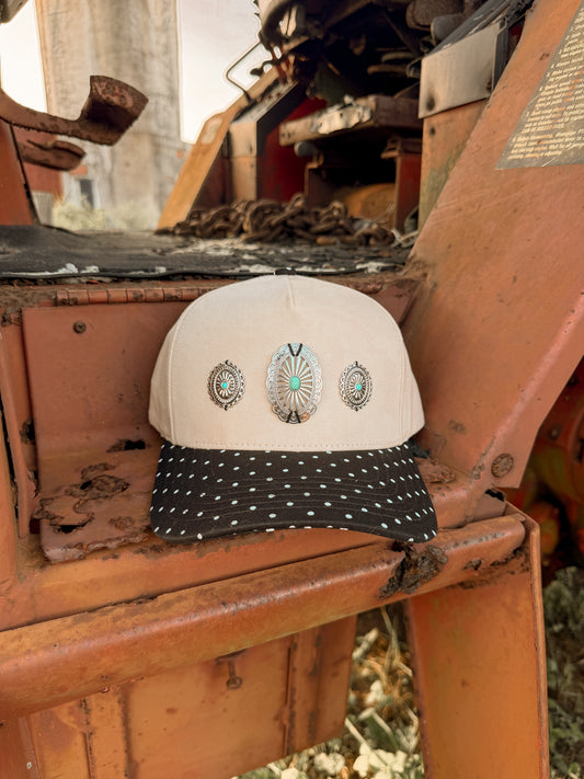 Canvas Concho Trucker