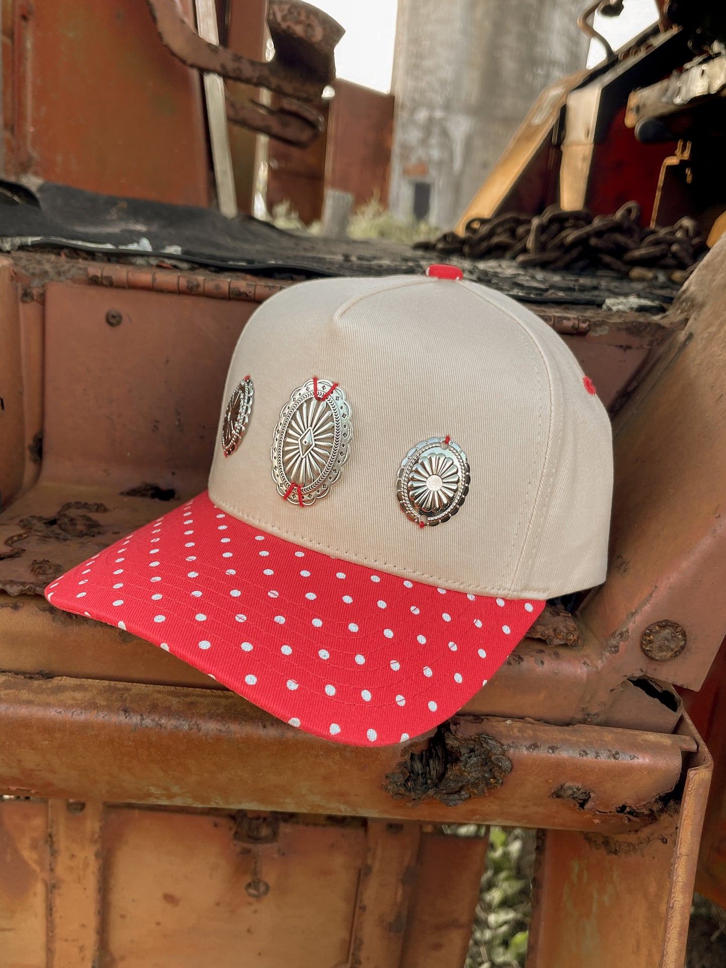 Canvas Concho Trucker
