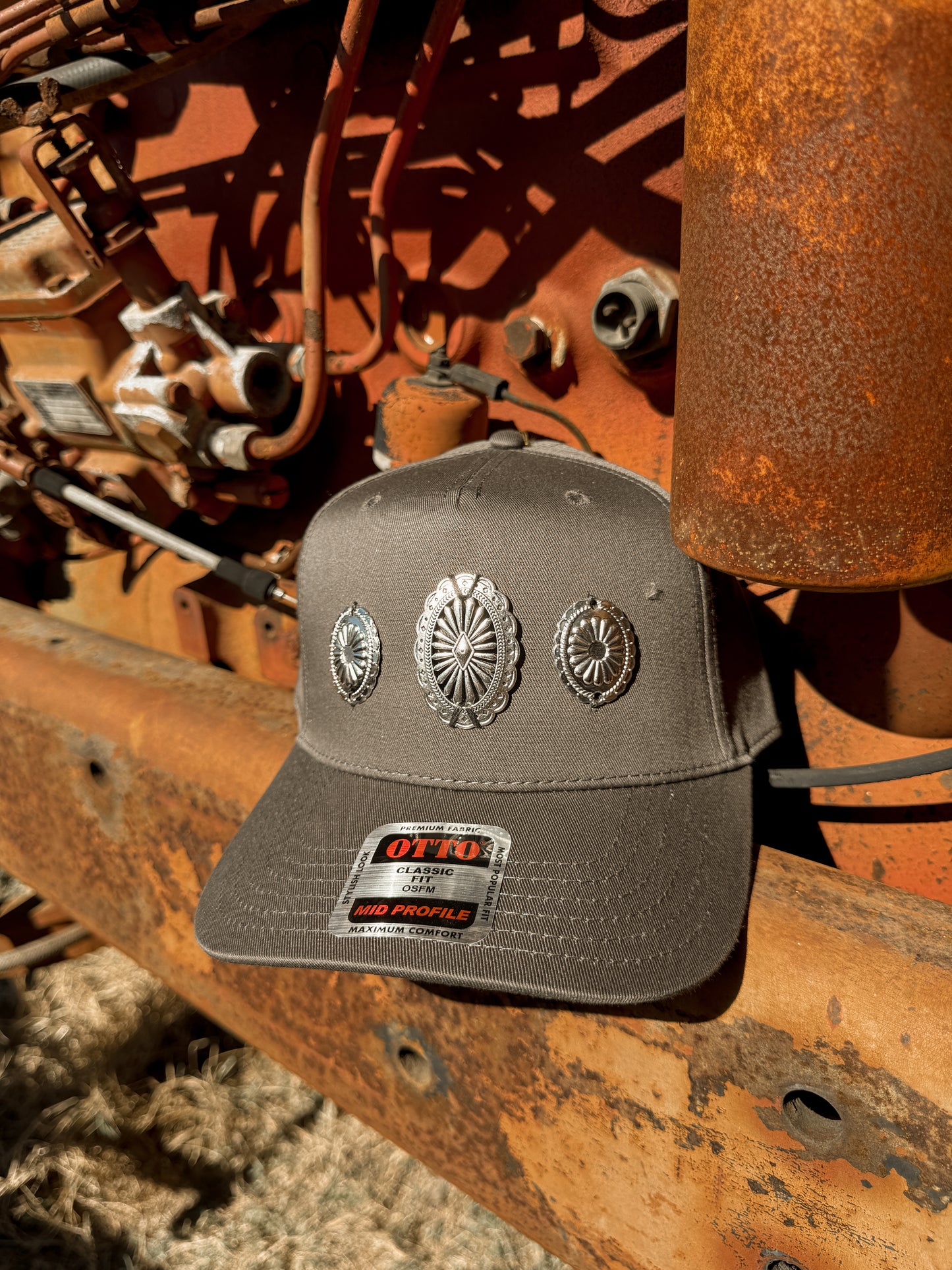 Canvas Concho Trucker