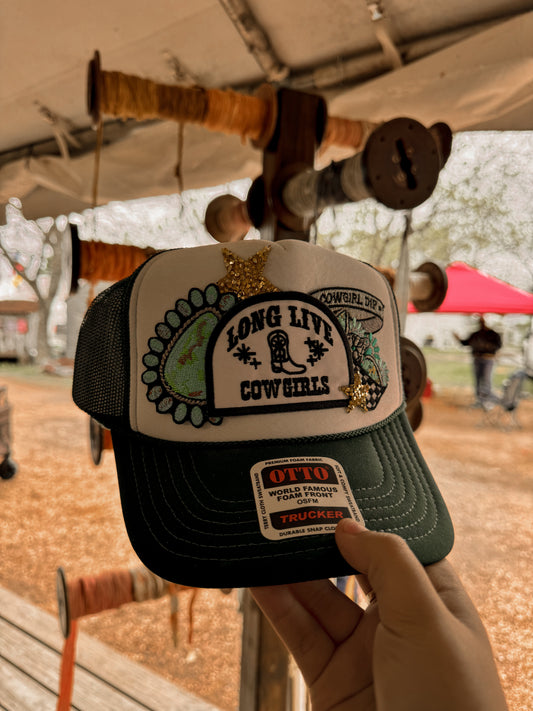 Long Live Cowgirls Trucker