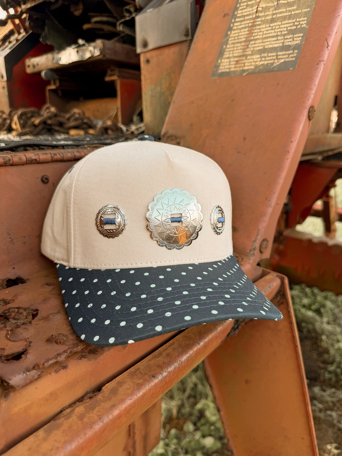 Canvas Concho Trucker
