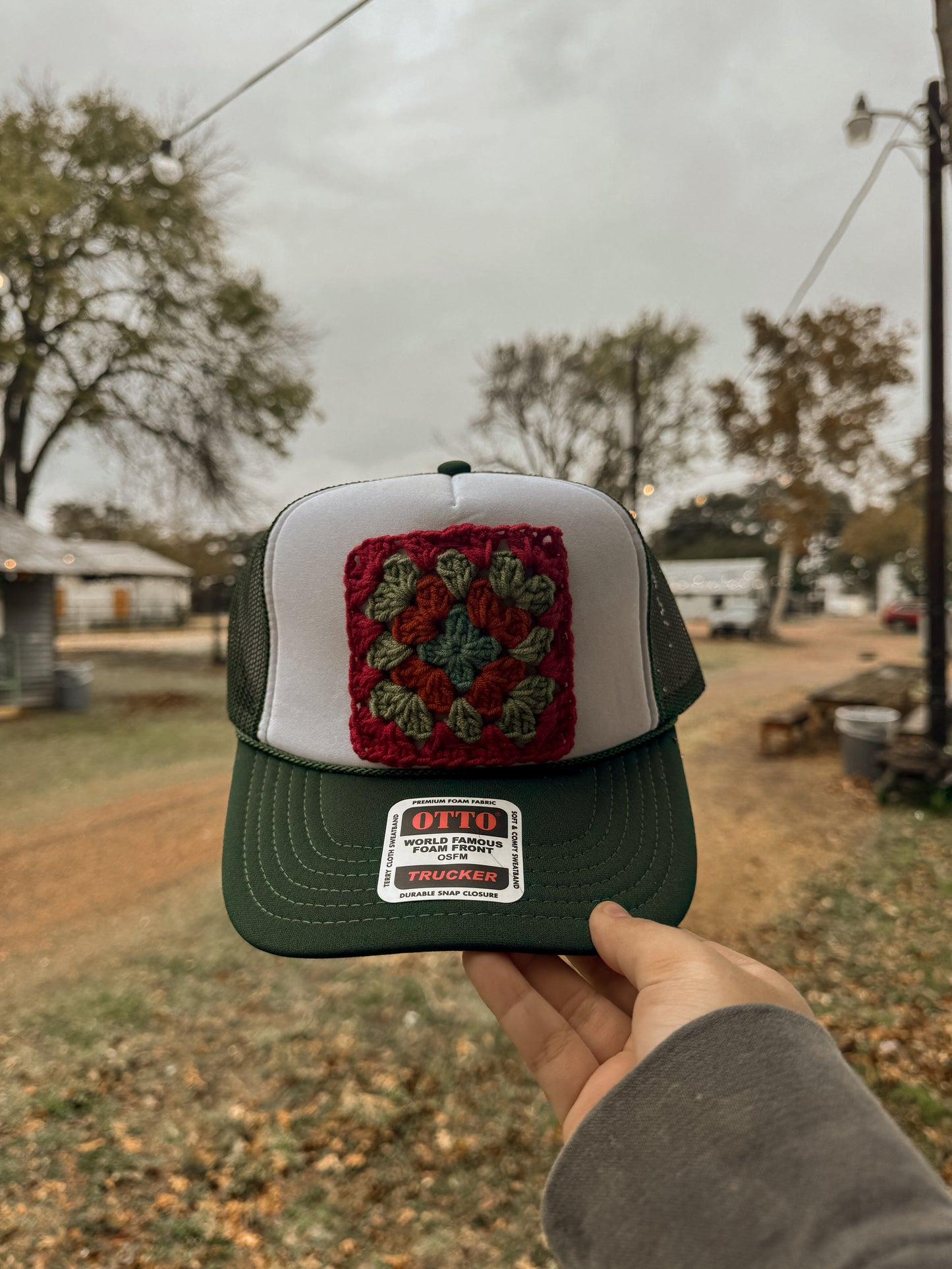 Granny Square Trucker