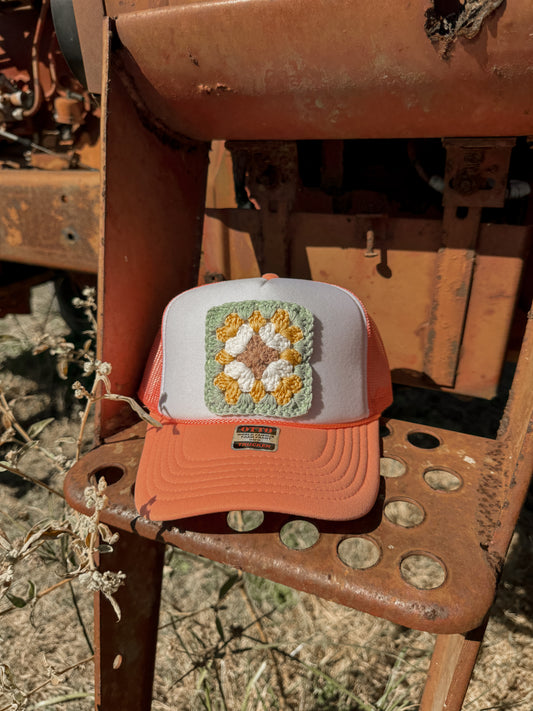 Granny Square Trucker
