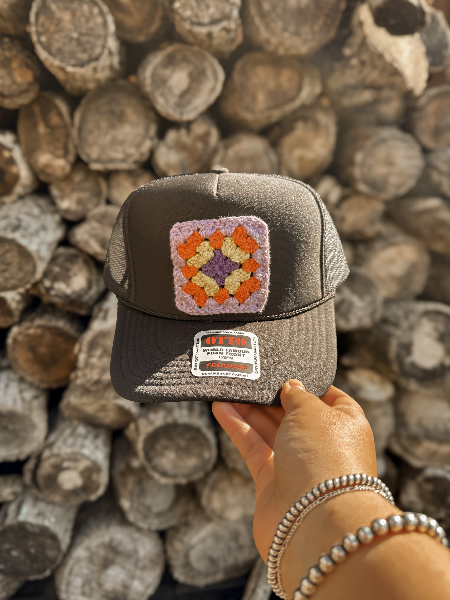 Granny Square Trucker