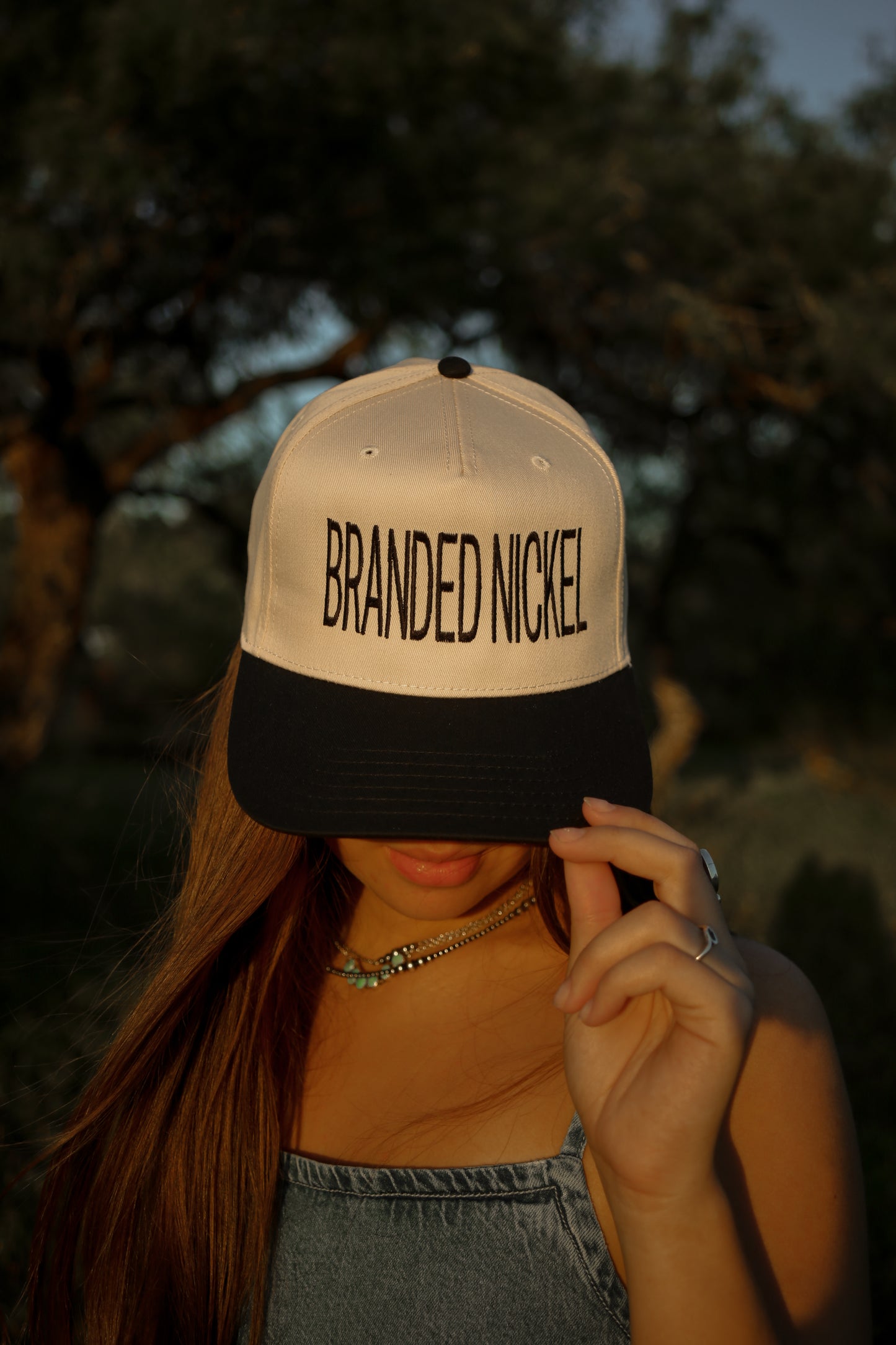 Branded Nickel Trucker