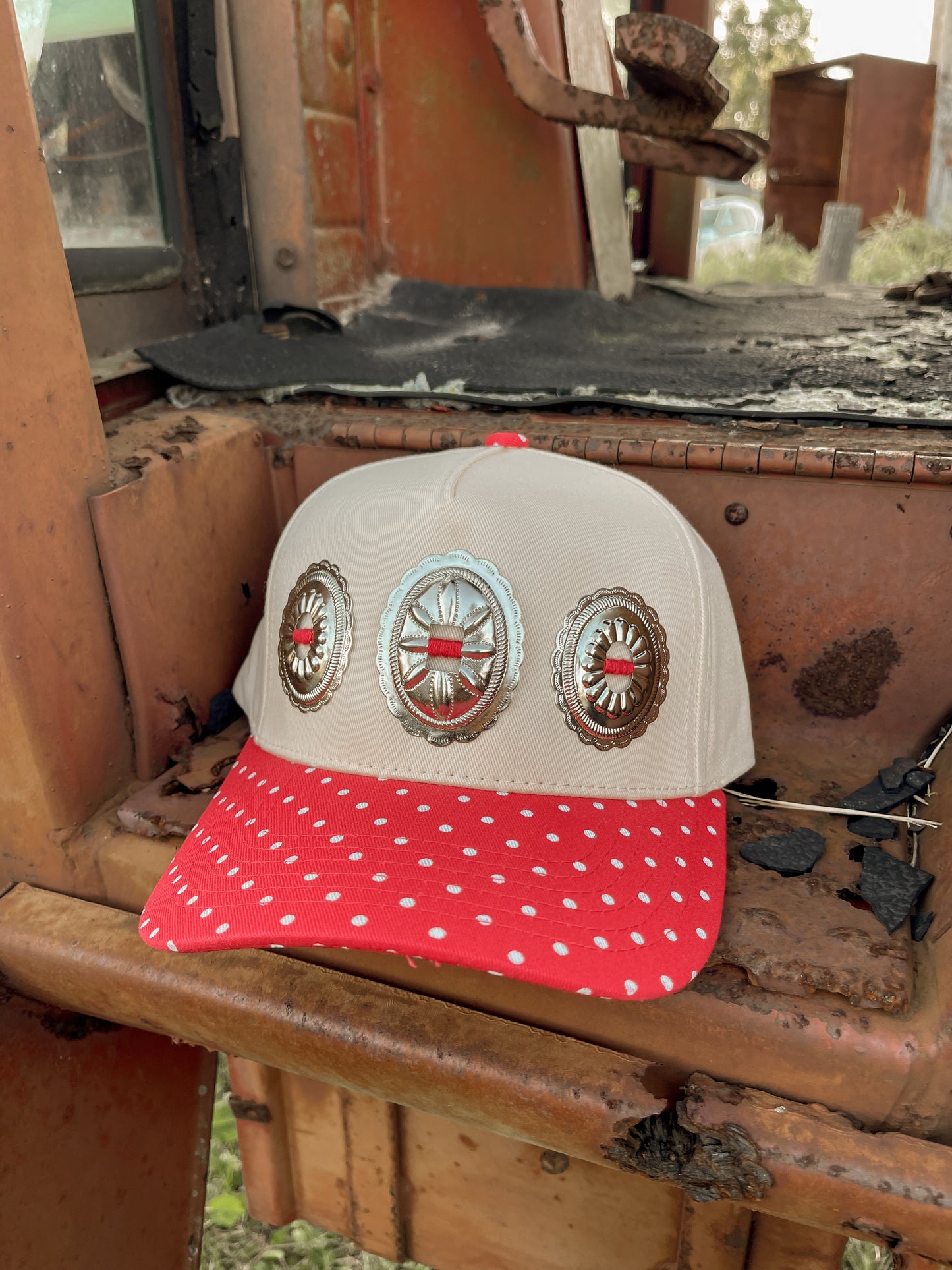 Canvas Concho Trucker