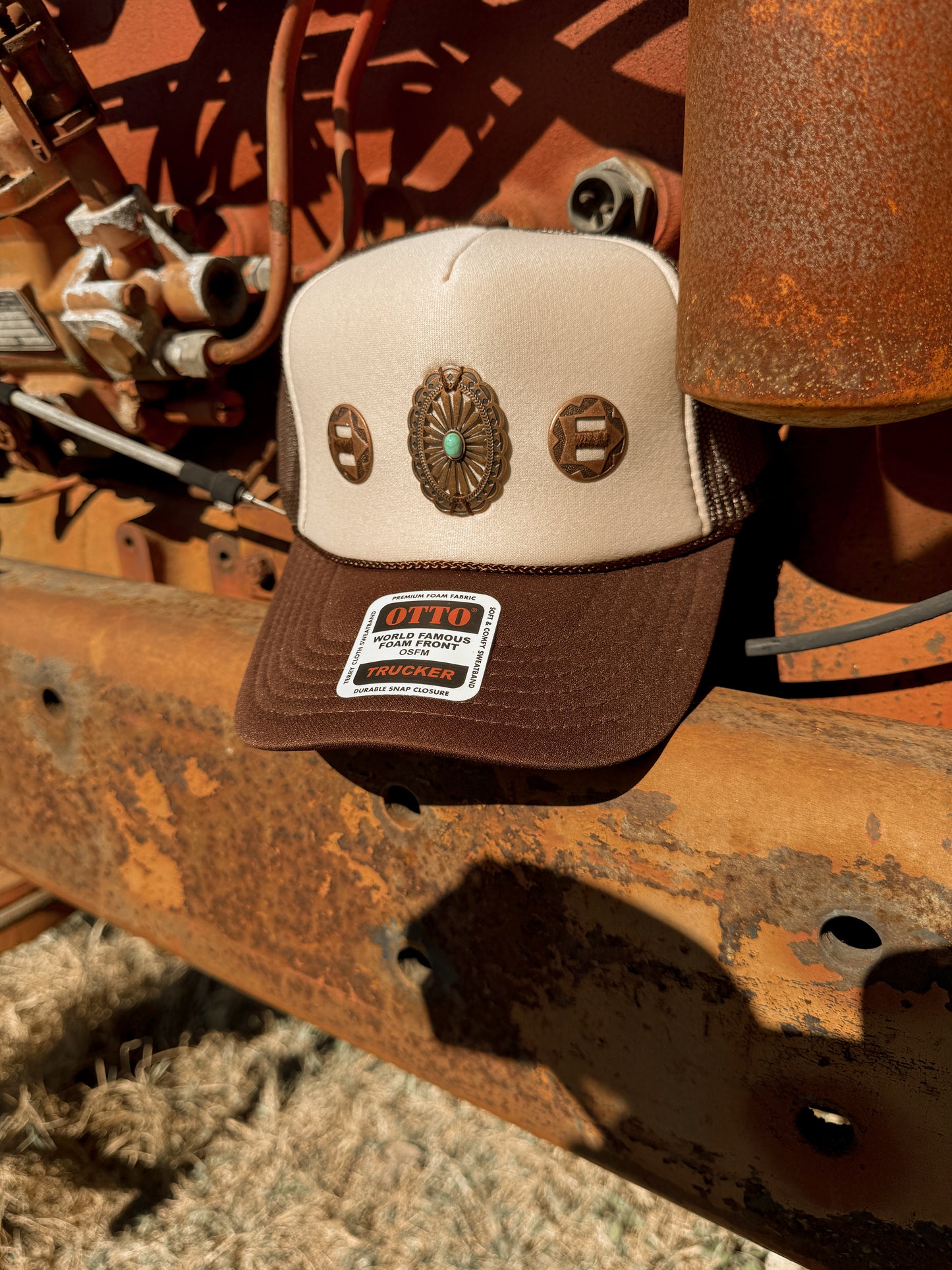 Foam Concho Trucker