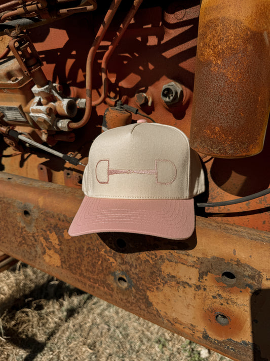 Embroidered Snaffle Bit Trucker