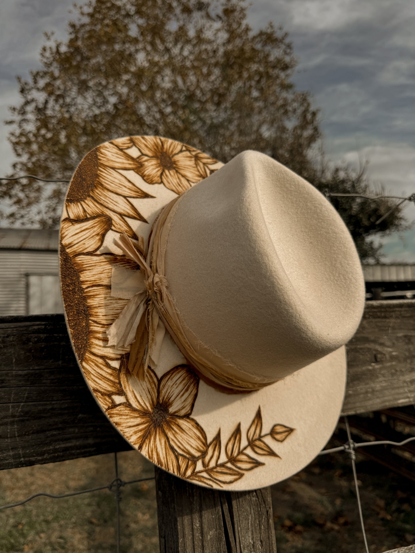 The Half Floral Brim