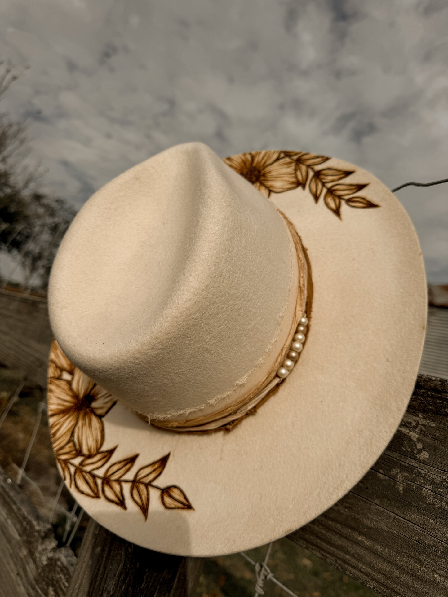 The Half Floral Brim