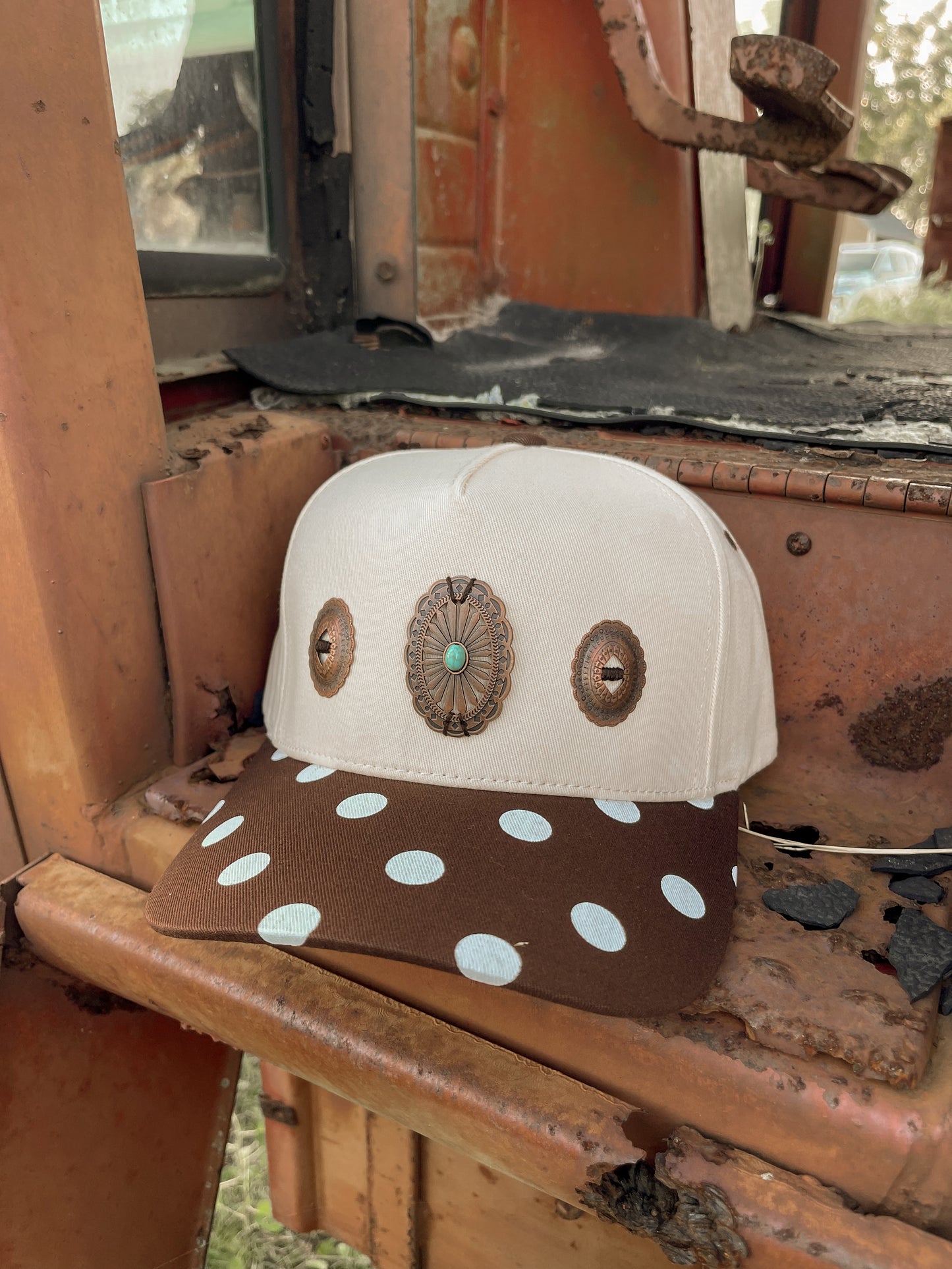 Canvas Concho Trucker