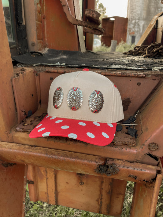 Canvas Concho Trucker