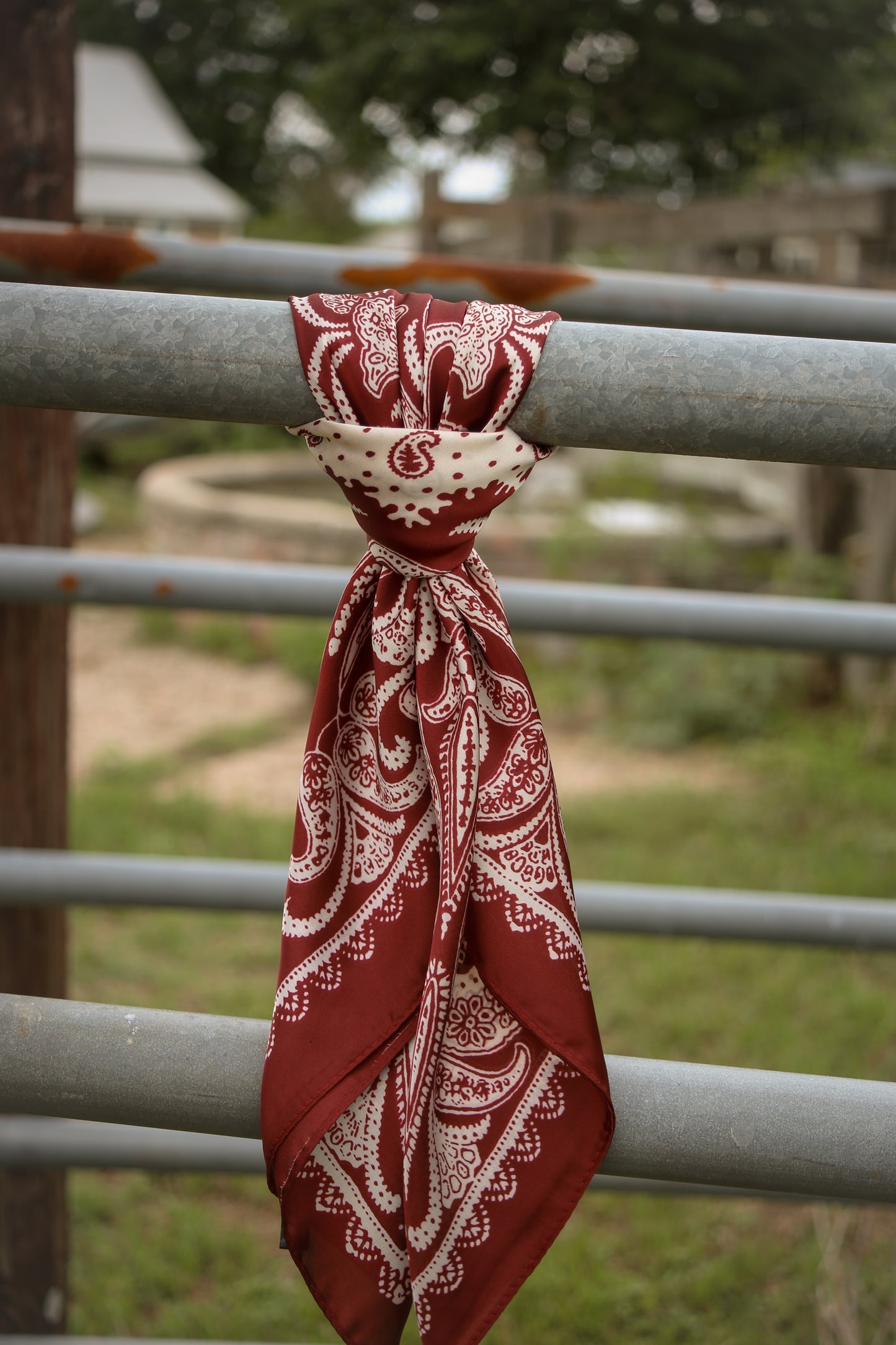 Merlot Paisley Wildrag