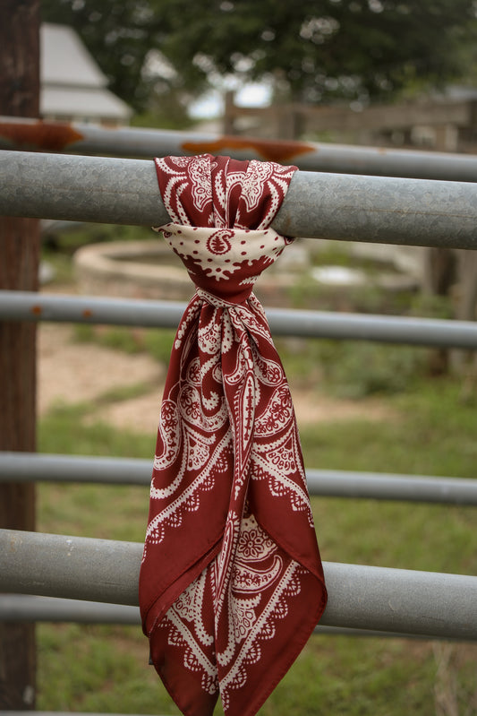 Merlot Paisley Wildrag