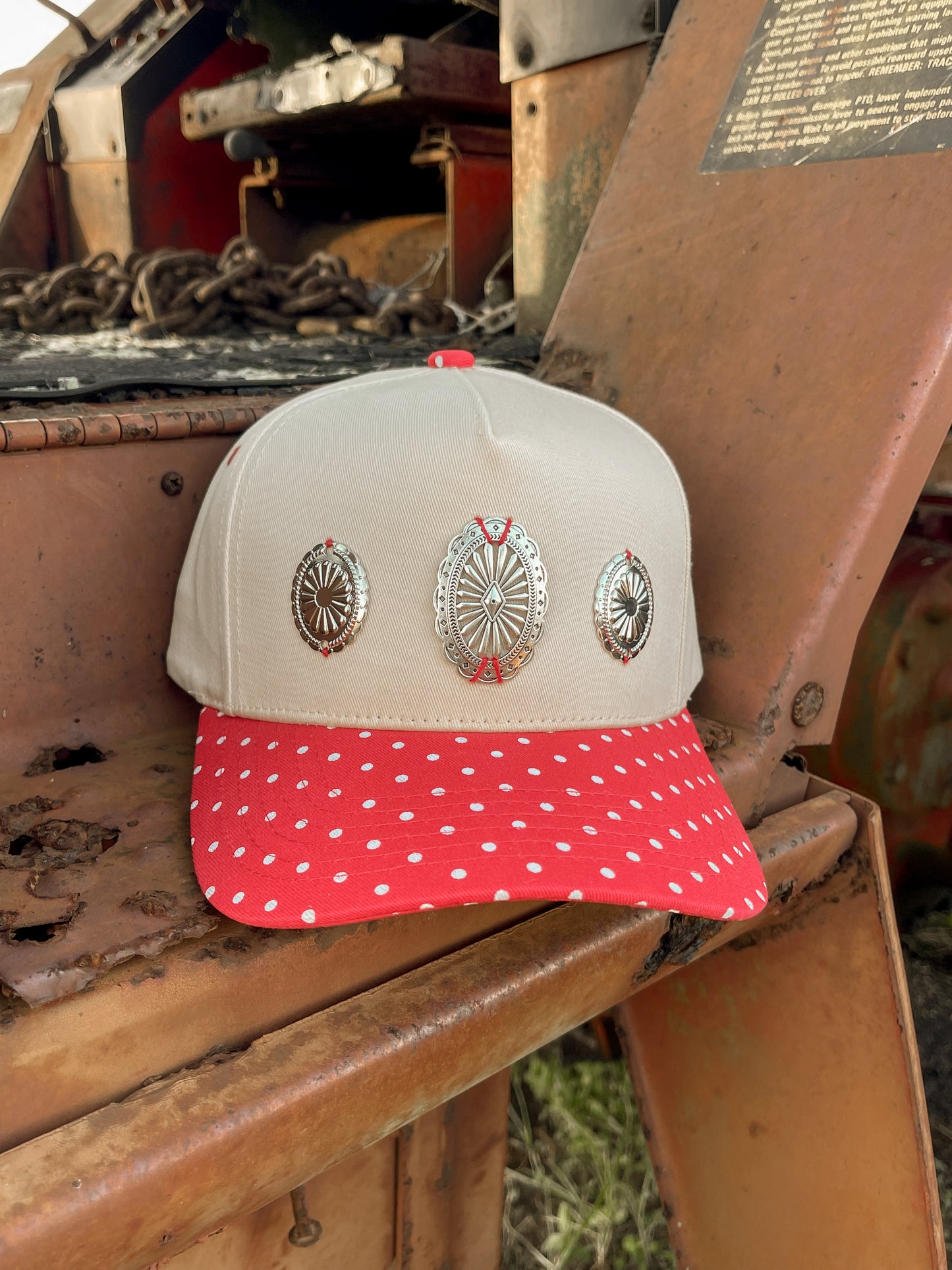 Canvas Concho Trucker