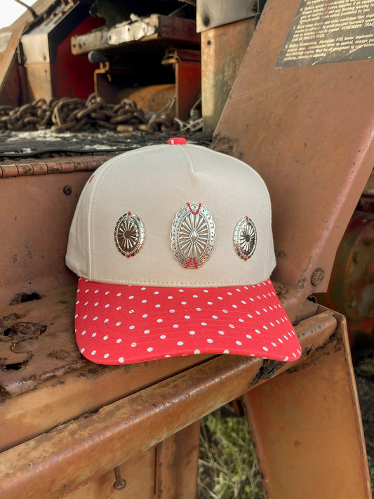 Canvas Concho Trucker