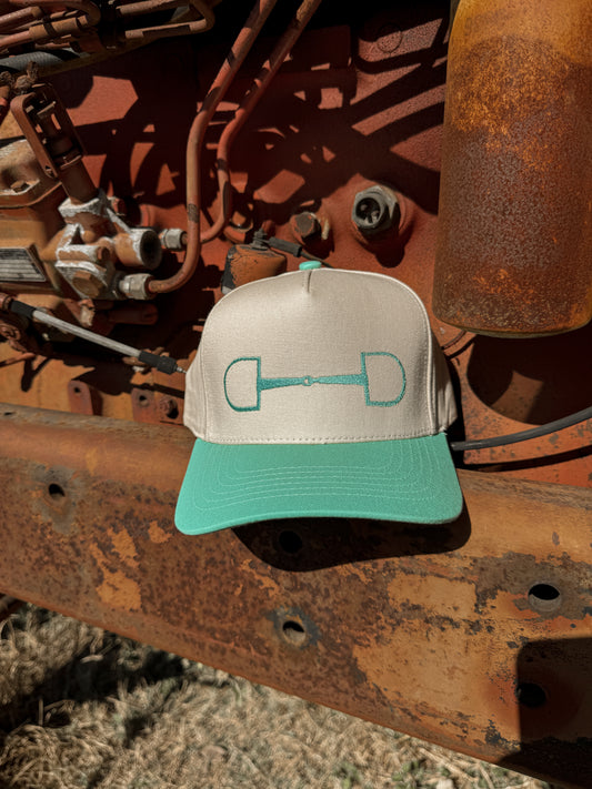 Embroidered Snaflle Bit Trucker