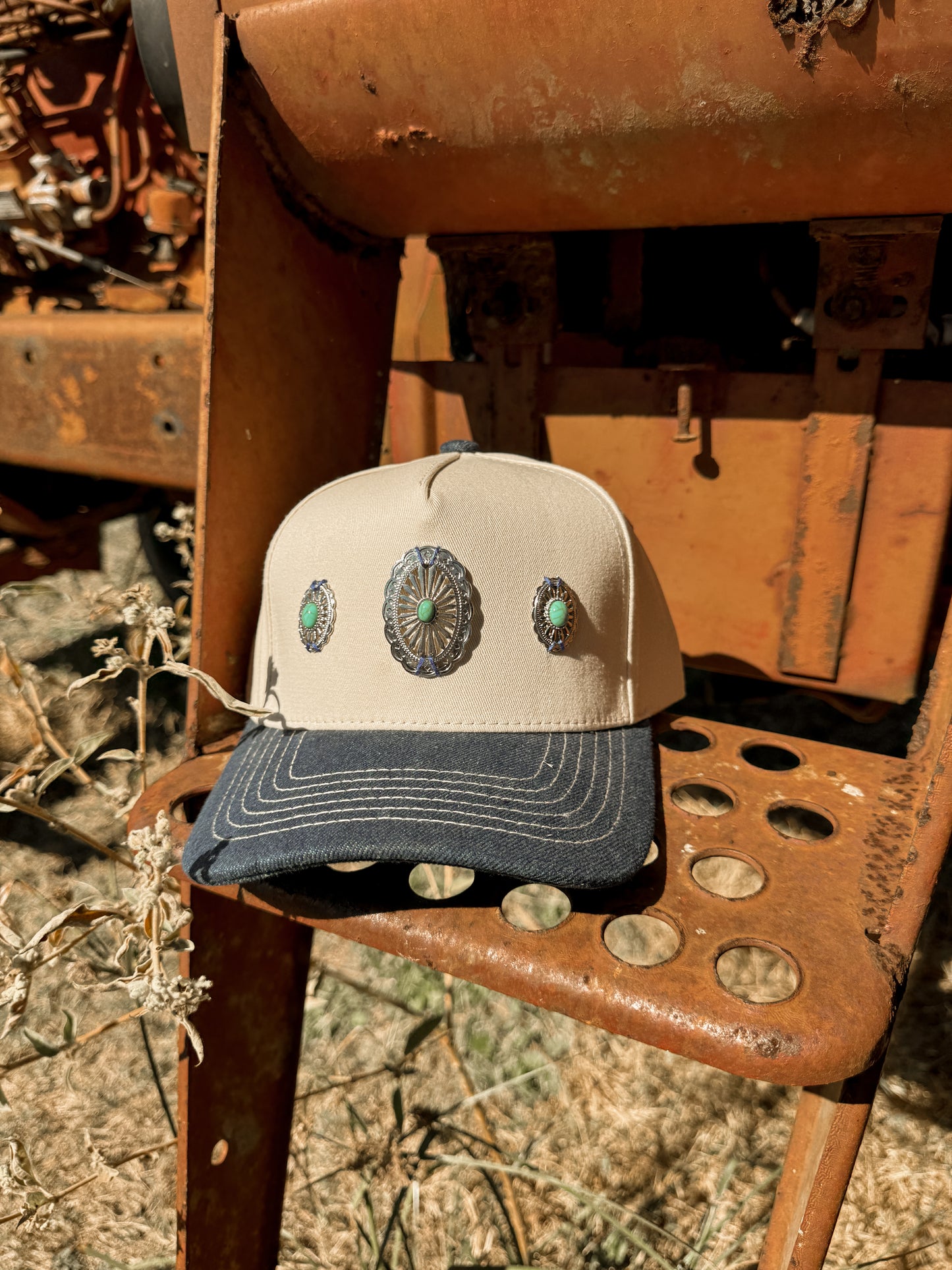 Canvas Concho Trucker