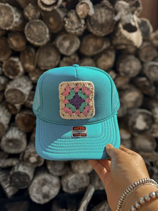 Granny Square Trucker