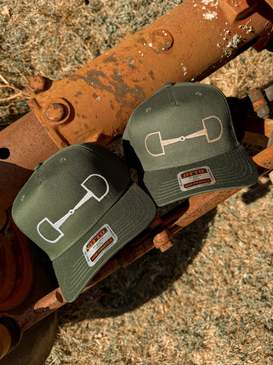 Embroidered Snaffle Bit Trucker