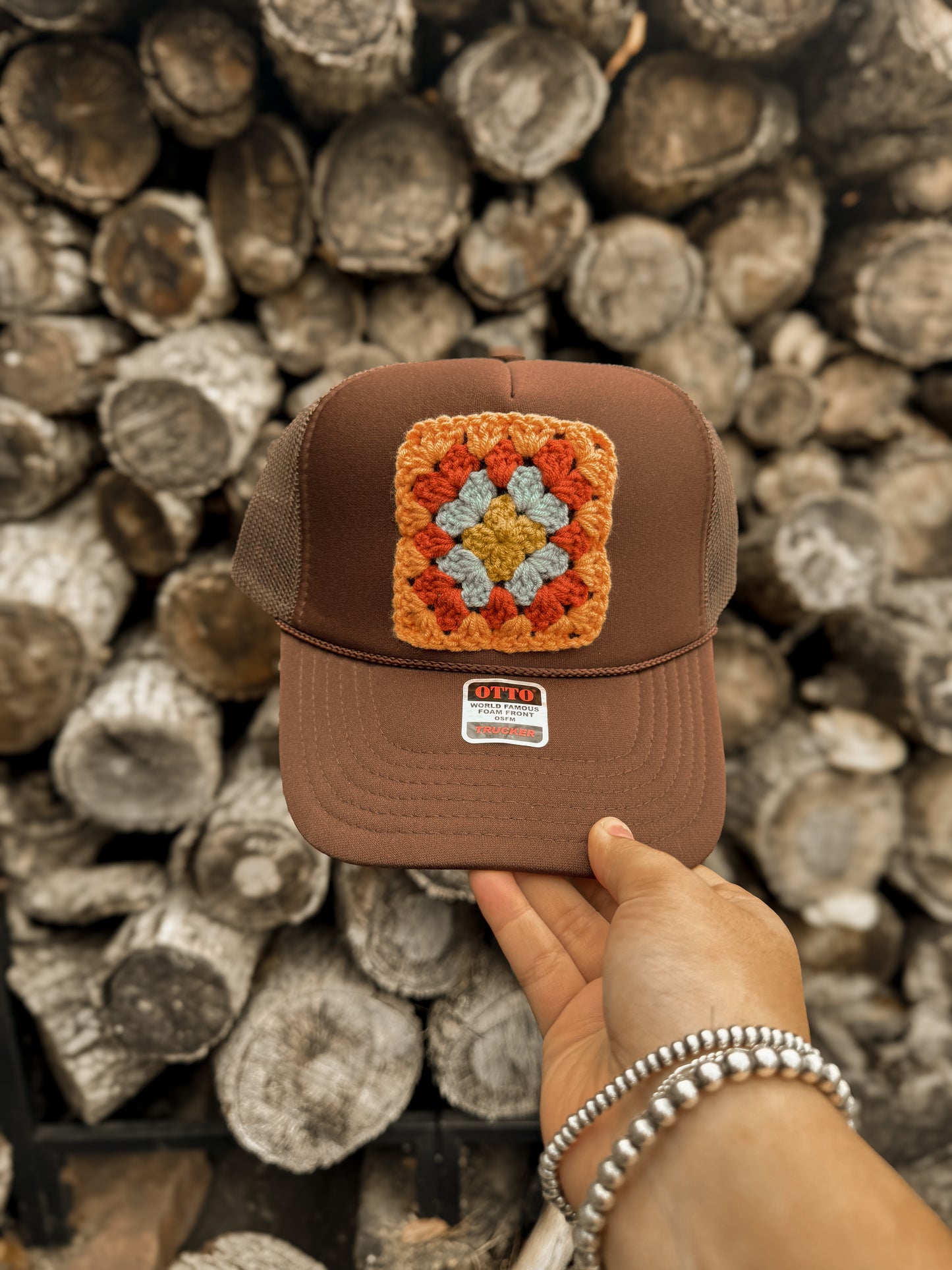 Granny Square Trucker