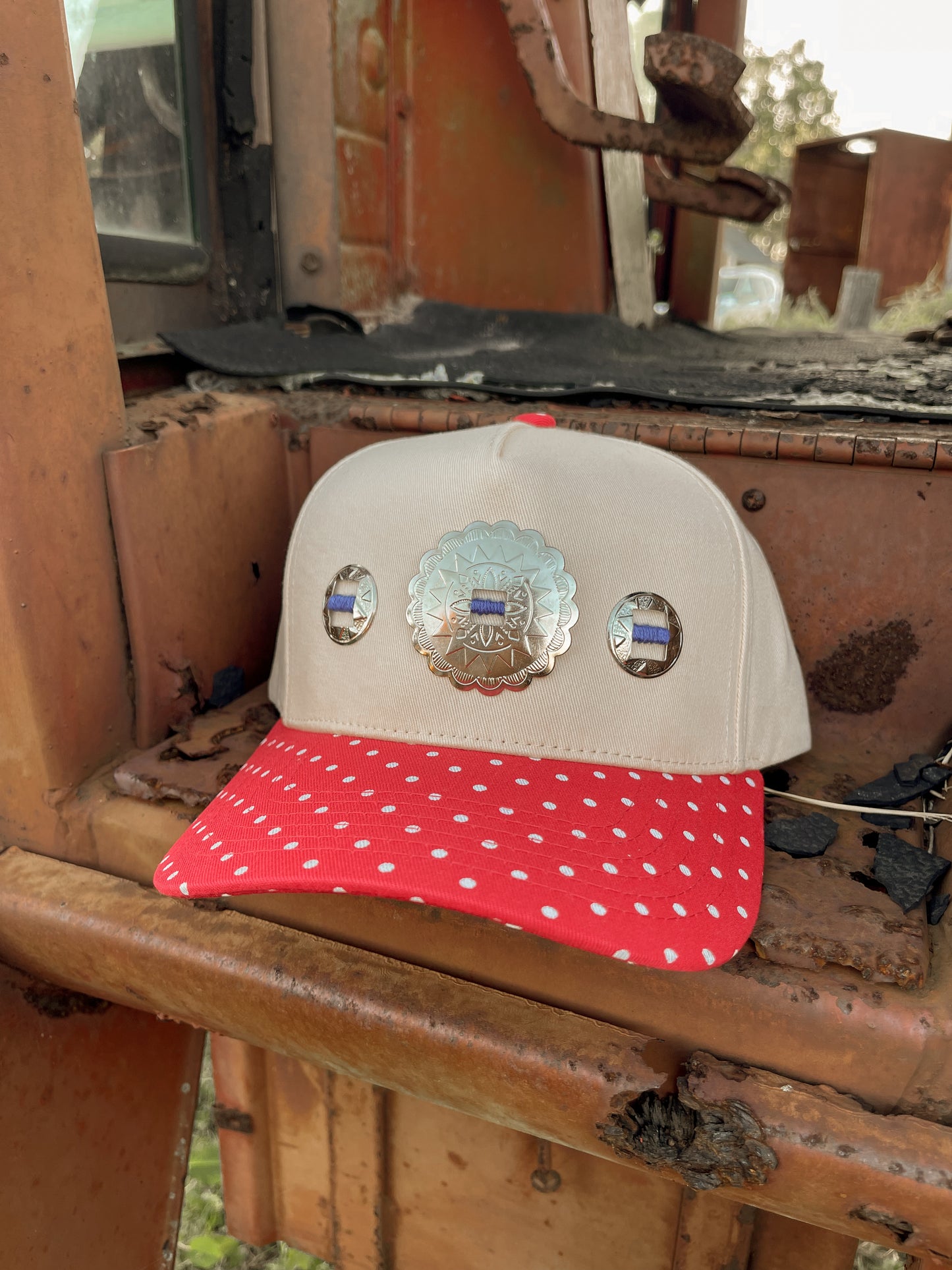 Canvas Concho Trucker