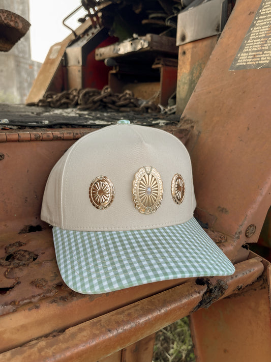 Canvas Concho Trucker
