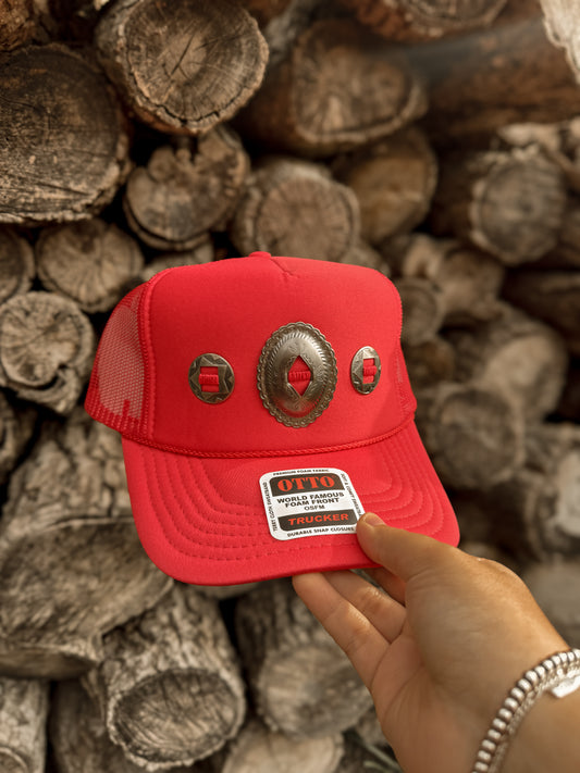 Foam Concho Trucker