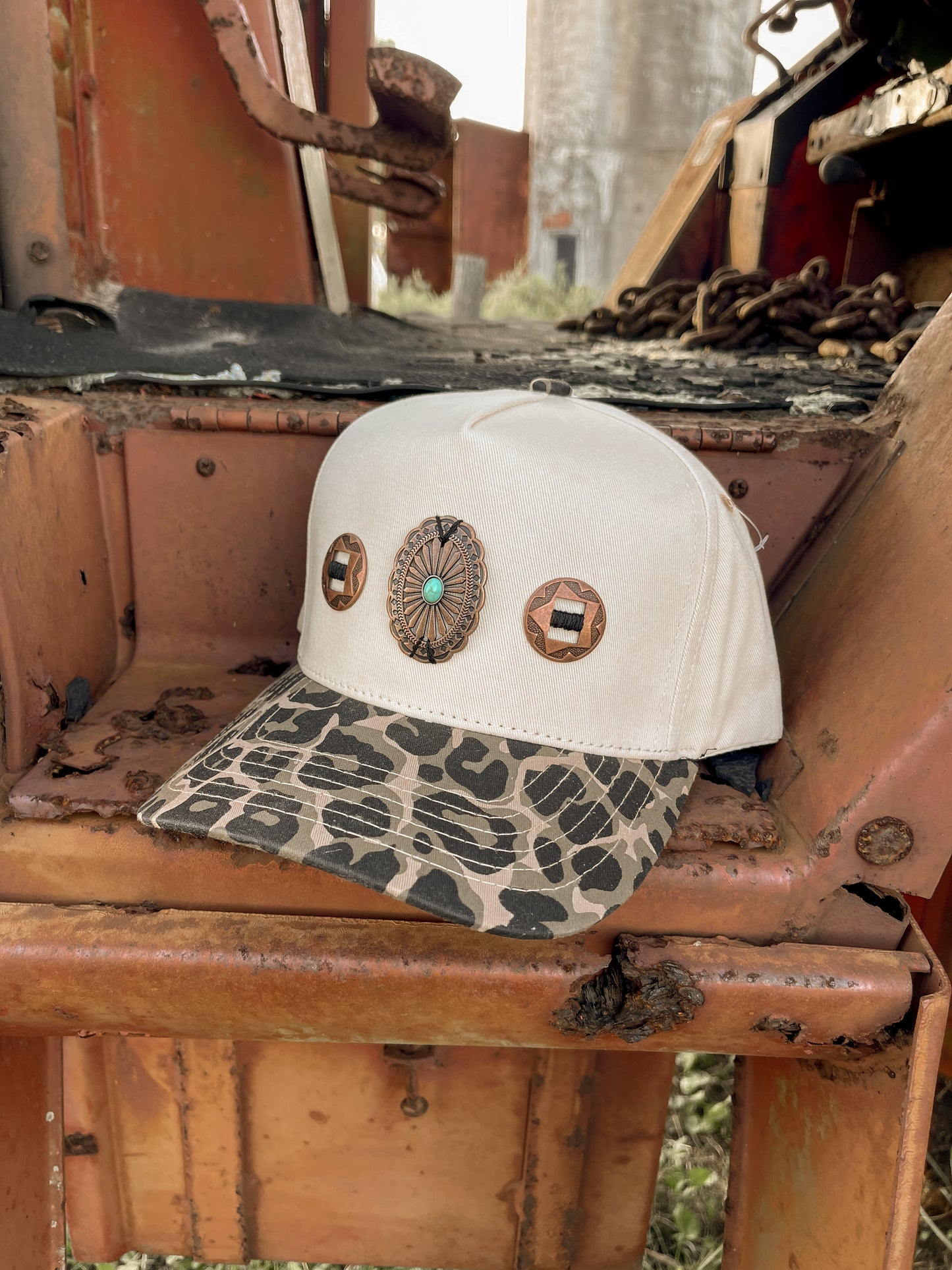 Canvas Concho Trucker