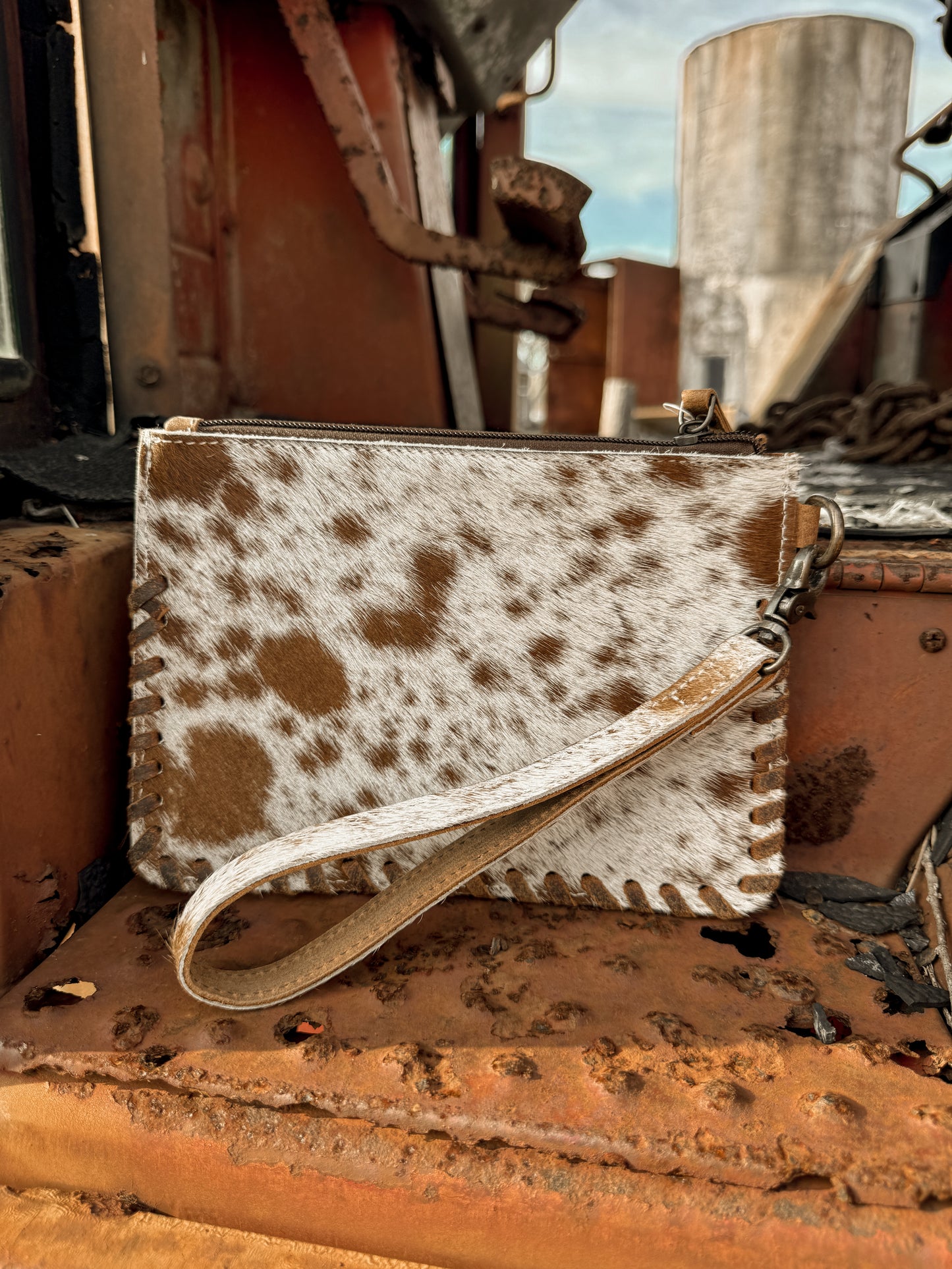 Stitch and Hide Wristlet