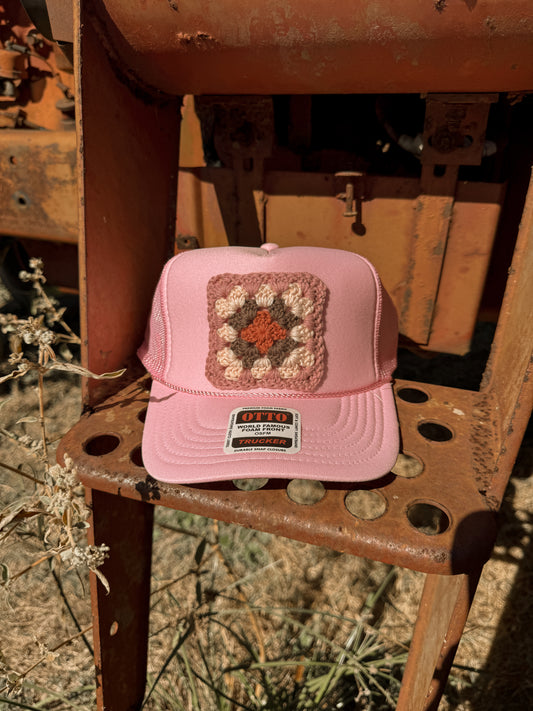 Granny Square Trucker
