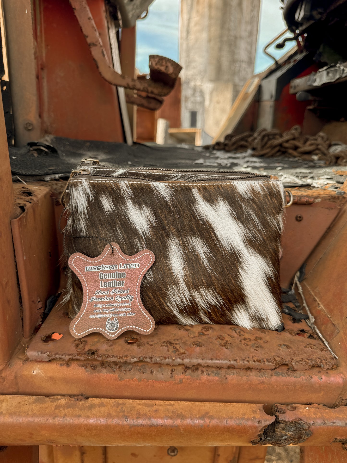 Cowhide Mini Crossbody