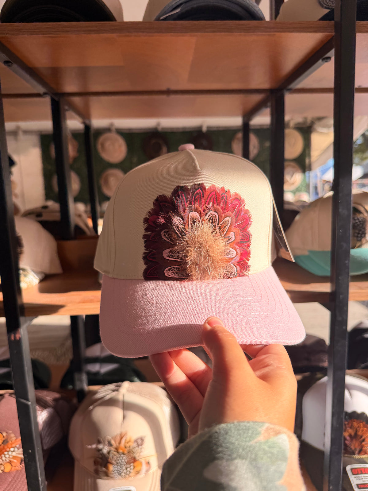 Canvas Feathered Trucker