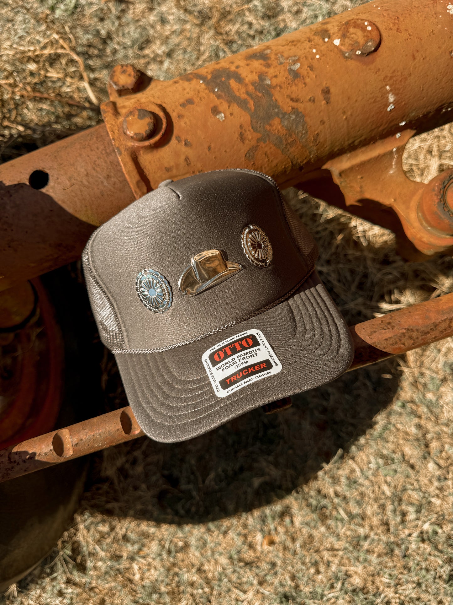 Foam Concho Trucker