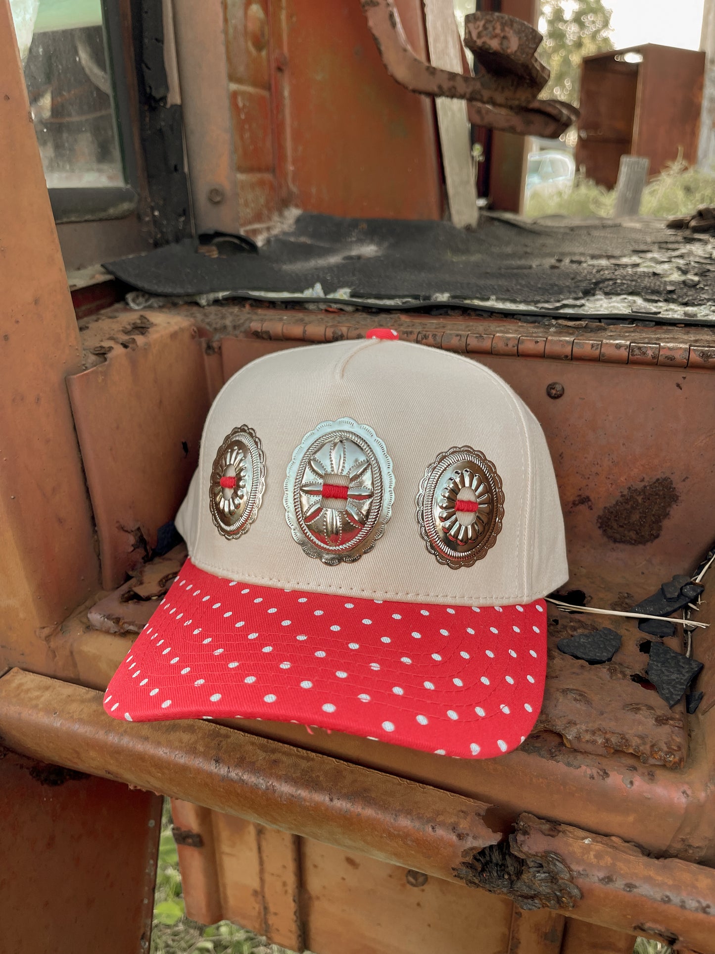 Canvas Concho Trucker