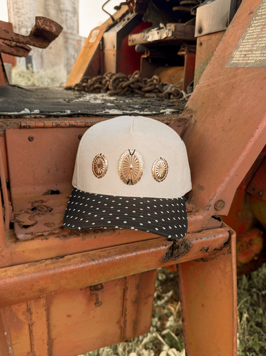 Canvas Concho Trucker