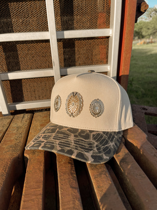 Canvas Concho Trucker