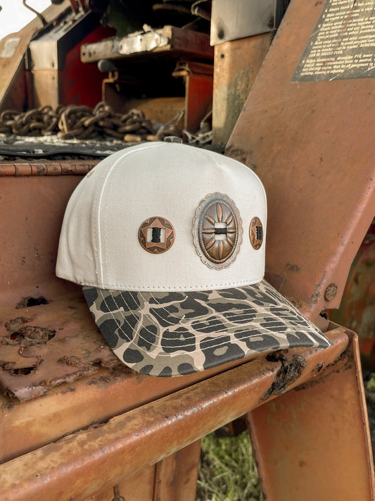 Canvas Concho Trucker