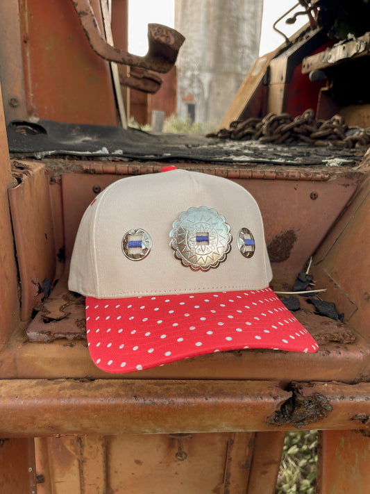 Canvas Concho Trucker