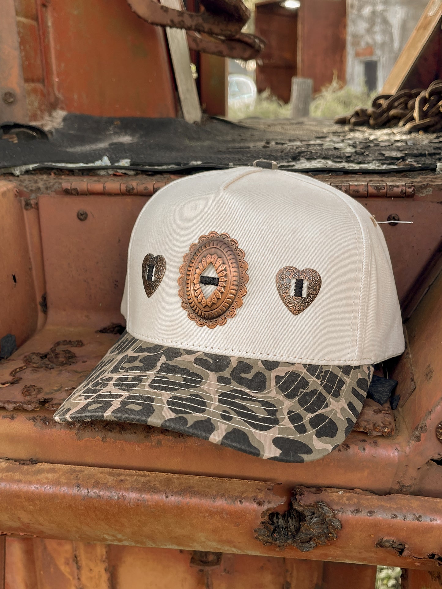 Canvas Concho Trucker