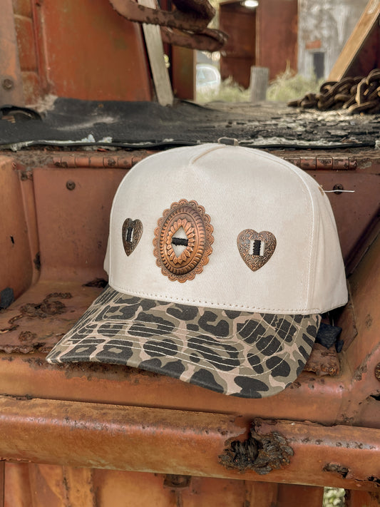 Canvas Concho Trucker
